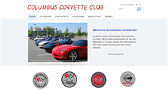Desktop Screenshot of columbuscorvetteclub.com