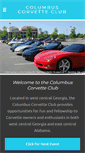 Mobile Screenshot of columbuscorvetteclub.com